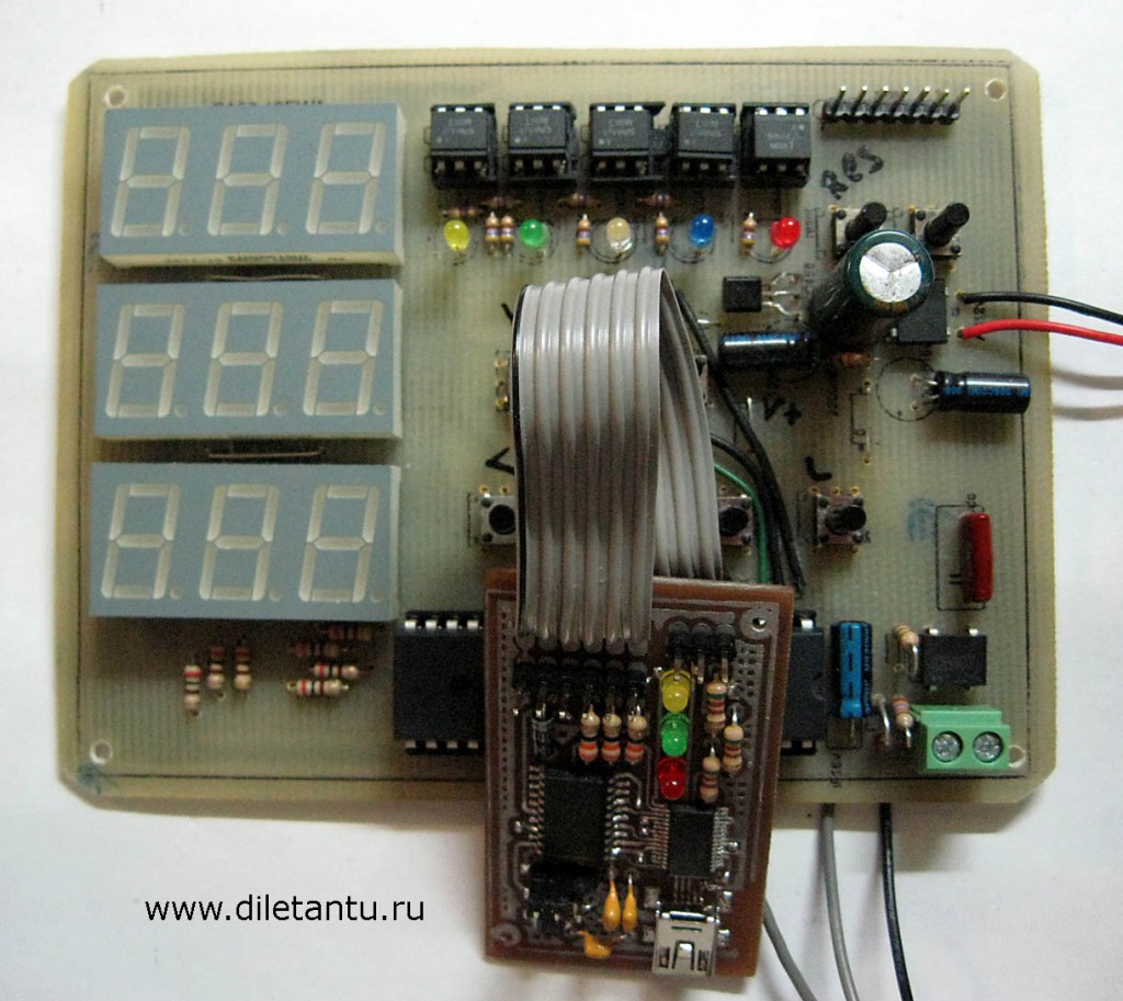THC для плазмореза на микроконтроллере mega16 от AVR